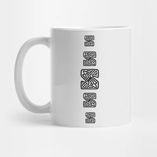 One letter design ( S ) Mug